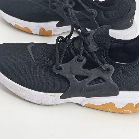 NIKE AV2605-007 BLACK/WHITE REACTO PRESTO MENS SNEAKER SIZE US 9